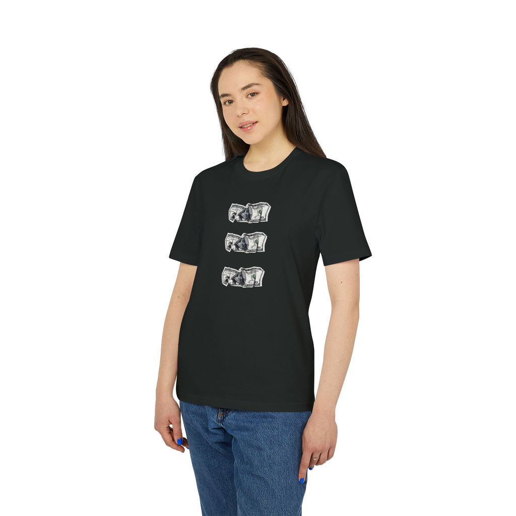 Graphic Tee — Burning Car with Forest Fire Illustration