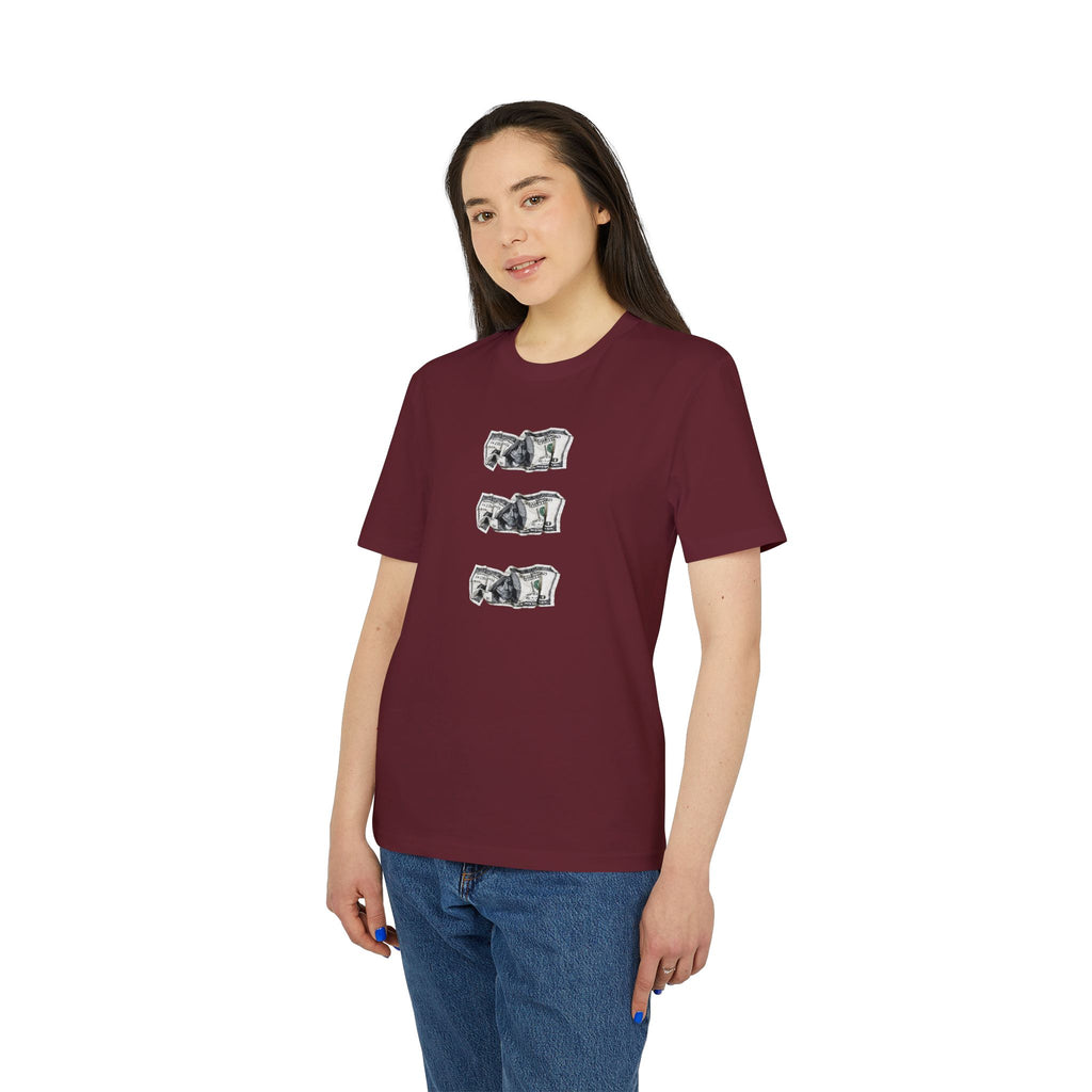 Graphic Tee — Burning Car with Forest Fire Illustration